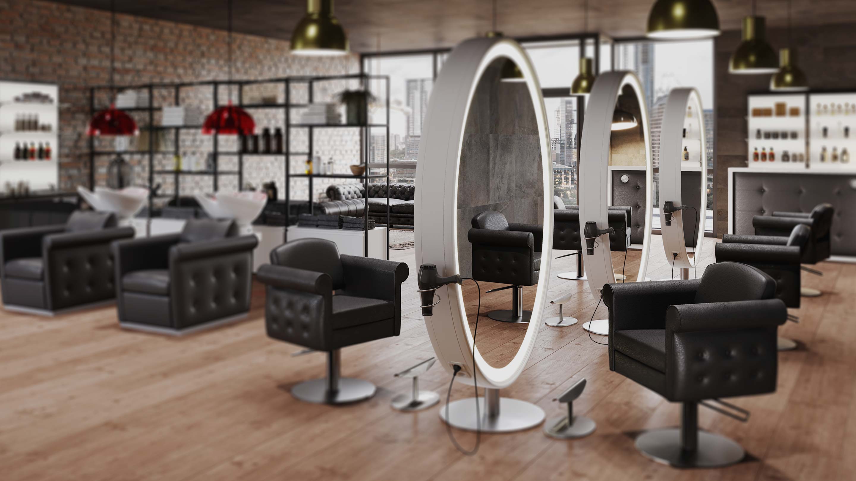 Stylish hairdresser's workstations from the specialist dealer