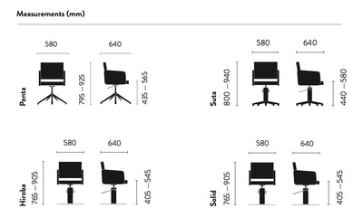 Cara Collection Hairdressing Chair Ativa